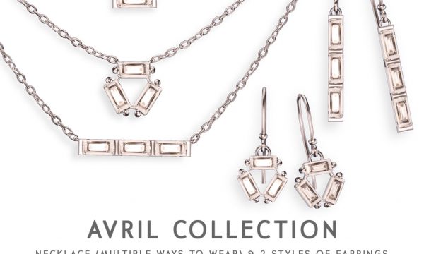 Avril Collection. 
Necklace is L$395.
Earrings is L$245.
Fatpack is L$495.