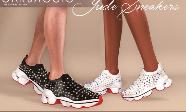 Jude Sneakers. L$99 each / Mini Packs are L$299 each / Fatpack is L$499. ★ 🎁