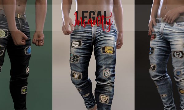 Jett Denim. L$330 each. Fatpack is L$1,500. Demo Available. ★