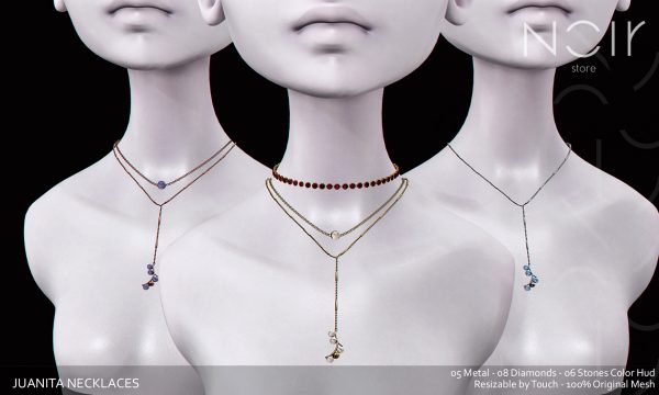 Juanita Necklaces. L$199.