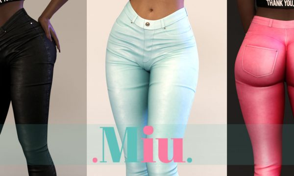 MIU - Alina Leather Pants. Individual L$330 | Fatpack L$1500 Demo Available.