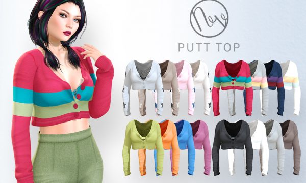 Neve - Putt Sweater | Iron Pant. Mini Sets Sweater L$200 | Mini Sets Pants L$200 | Fatpack Sweater L$600 | Fatpack Pants L$600 Demo Available ★.