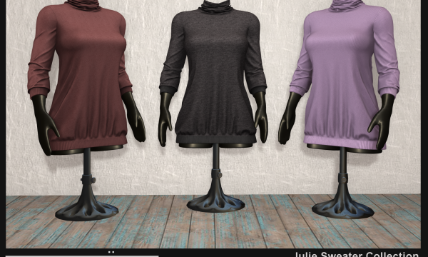 !APHORISM! - Julie Sweater. Individual L$249 each | Fatpack L$999. Demo Available ★.