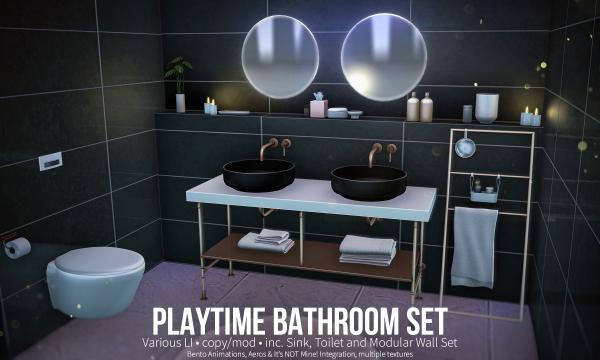 BackBone - Playtime Bathroom Set. PG L$699 | Adult L$1,499.
