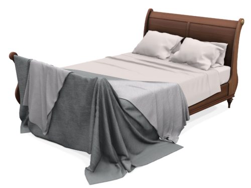 Dutchie – Sleigh Bed.