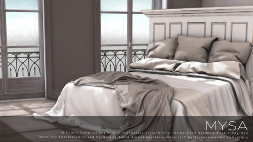 MYSA – Vila Collection Bed.