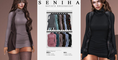 Seniha Originals – Batiste Dress & Vest.