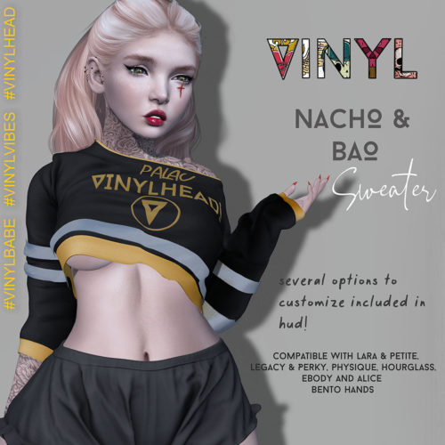 Vinyl – Nachos & Bao Sweater.