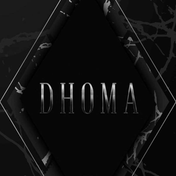 DHOMA LOGO silver