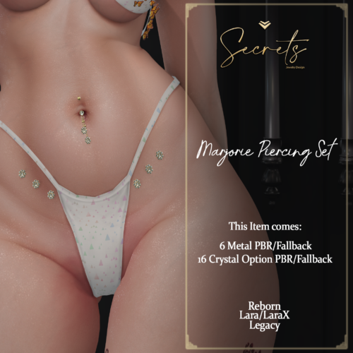 Secrets - Marjorie Piercing Set.