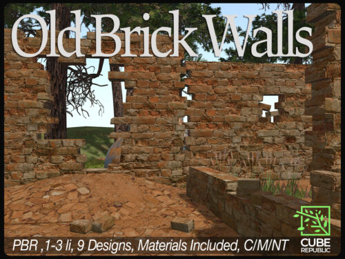 Cube Republic - Buddleja & Old Brick Walls.