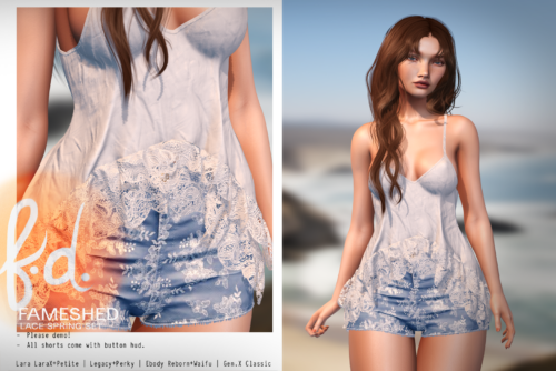 Fashionably Dead - Lace Spring Set.