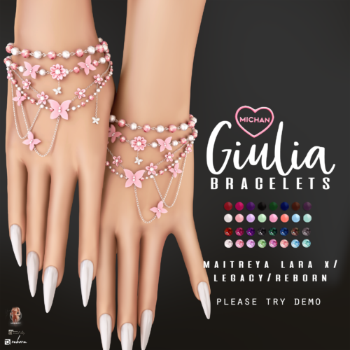 MICHAN - Guilia Bracelets & Necklace.