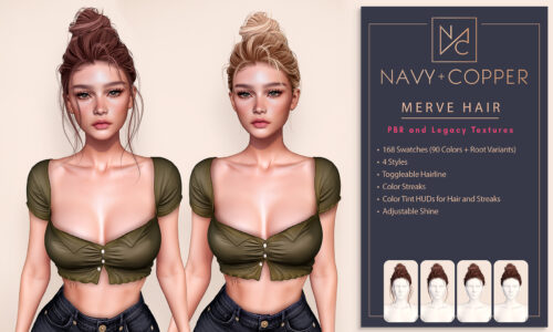 Navy+Copper - Merve Hair.
