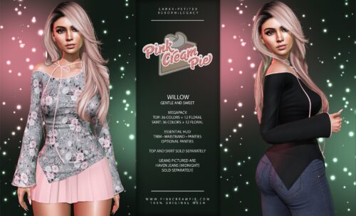 Pink Cream Pie - Willow.