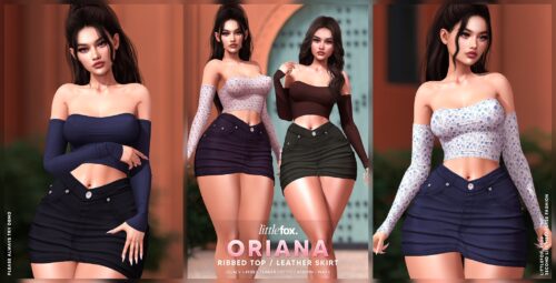 littlefox. - Oriana Top & Skirt.