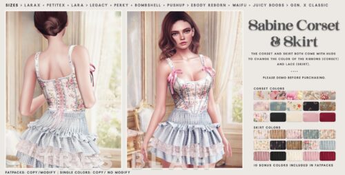 Tres Blah - Sabine Corset & Skirt.