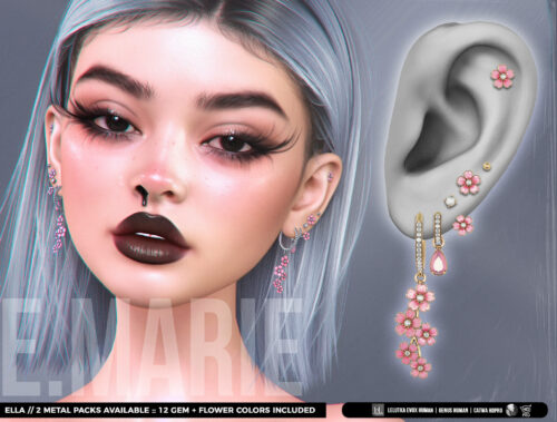 e.marie - Ella Earrings.