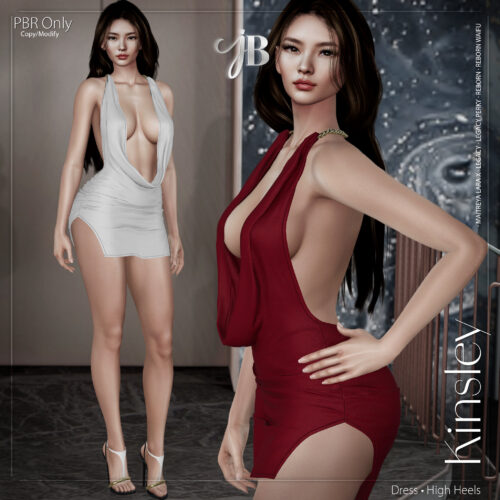 Just BECAUSE - Kinsley Dress & Heels.
