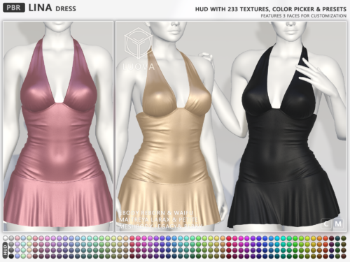 Luova - Lina Dress Lustre Version.