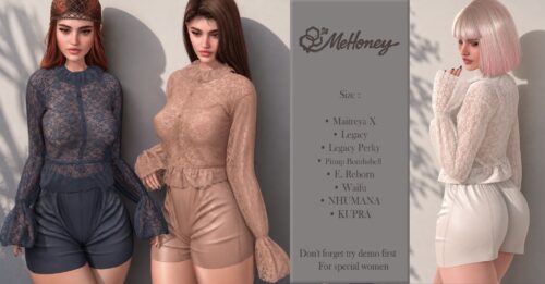 MeHoney - Britney Blouse & Shorts.