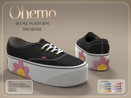 Ohemo - Selma Platform Sneakers.