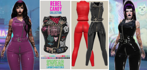 Lapointe&Bastchild - Rebel Candy Collection & Rebel Candy Tall Boot.