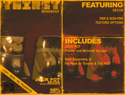 THIRST - Jock Pot.