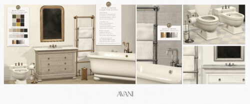 Avani - Bain d'Antan Collection.