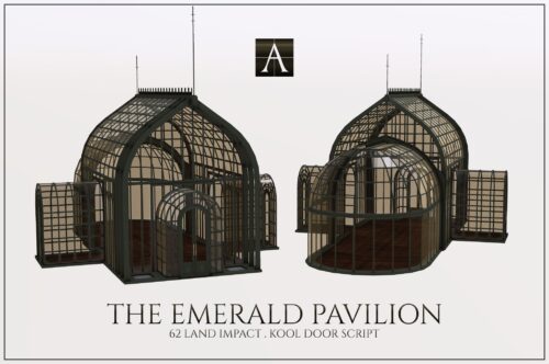 Architect. The Emerald Pavilion x FaMESHed