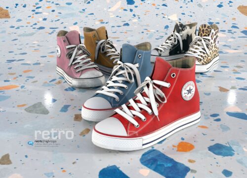 Gos - Retro High Tops.