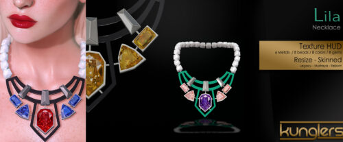 Kunglers - Lila Necklace.