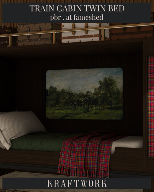 KraftWork - Train Cabin Twin Bed.