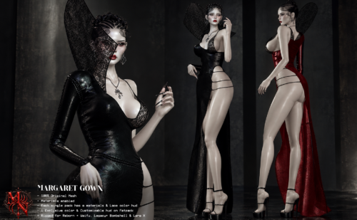 Madame Noir - Margaret Gown.