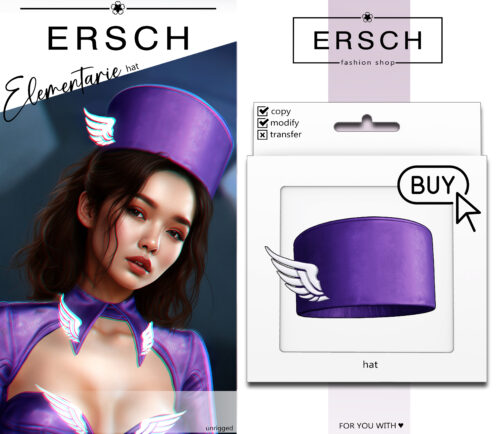 ERSCH - Elementarie Hat, Top & Skirt.