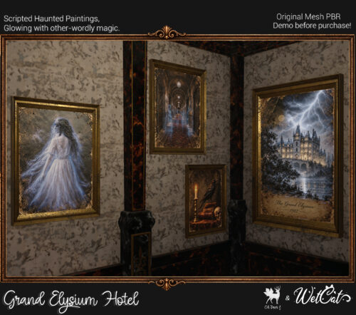 WetCat - Grand Elysium Hotel Backdrop and Props.
